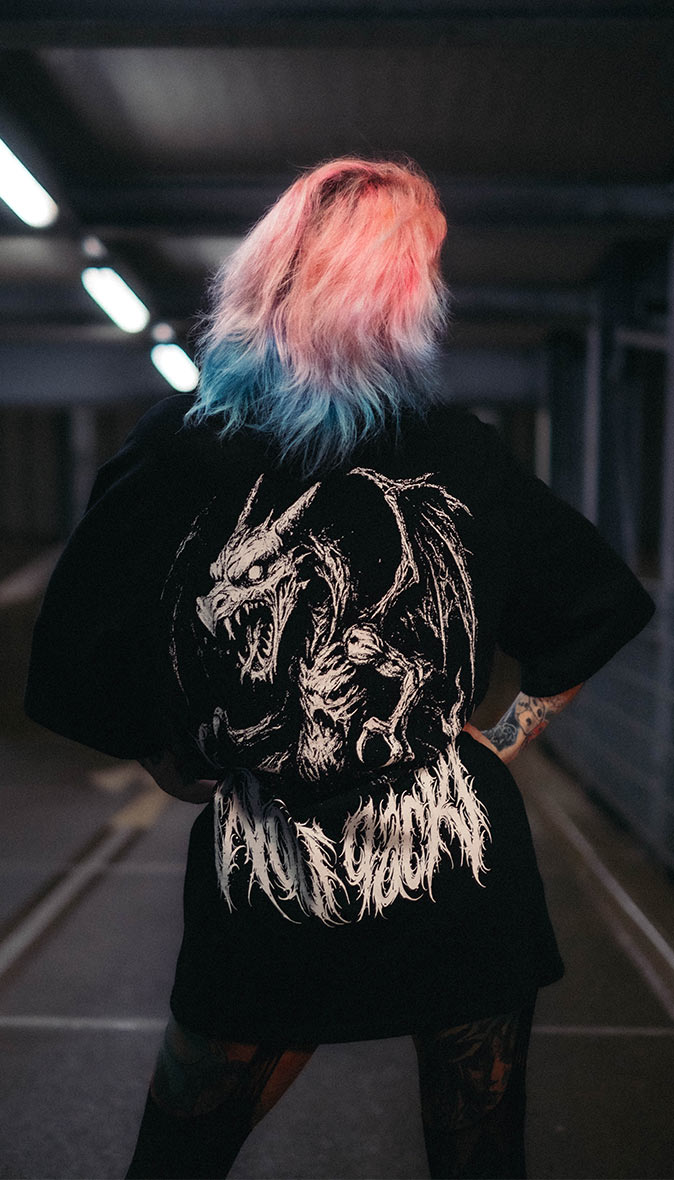 HELLFIRE OVERSIZED TEE UNISEX | Wolfpack Clothing